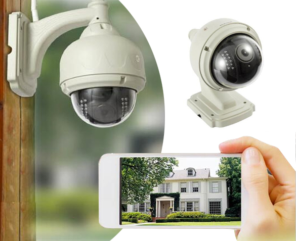 Groupdeal - 360º Beveiligingscamera voor Buiten Groupdeal - 360º Beveiligingscamera voor Buiten