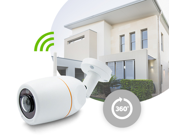 Groupdeal - 360° Beveiligingscamera Groupdeal - 360° Beveiligingscamera