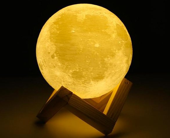 Groupdeal - 3D Moonlight Lamp Groupdeal - 3D Moonlight Lamp