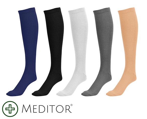 Groupdeal - 3-Pack Meditor Therapeutische Compressiesokken Groupdeal - 3-Pack Meditor Therapeutische Compressiesokken