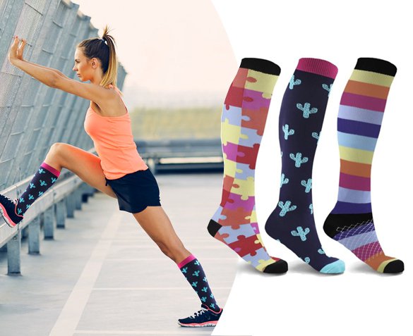 Groupdeal - 3-Pack MeditorPlus Panola Compressiesokken Groupdeal - 3-Pack MeditorPlus Panola Compressiesokken