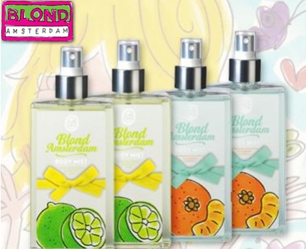 Groupdeal - 4 flesjes Blond Amsterdam Relaxing Body Mist Groupdeal - 4 flesjes Blond Amsterdam Relaxing Body Mist