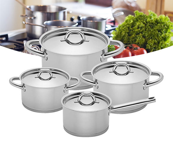 Groupdeal - 4-delige Sola Pannenset Sierra Groupdeal - 4-delige Sola Pannenset Sierra