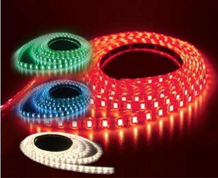 Groupdeal - 5 meter LED strip; Warm White of R+G+B