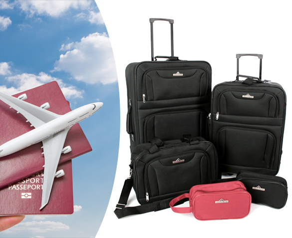 Groupdeal - 5-delige Kofferset Groupdeal - 5-delige Kofferset