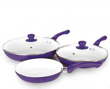 Groupdeal - 5-delige Pannenset van Keramiek Groupdeal - 5-delige Pannenset van Keramiek
