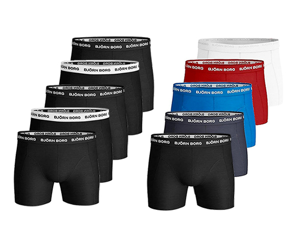 Groupdeal - 5-Pack Björn Borg Boxershorts Groupdeal - 5-Pack Björn Borg Boxershorts