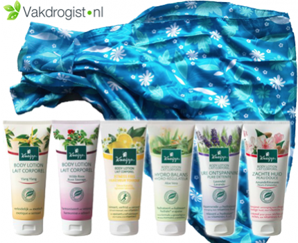 Groupdeal - 6 Kneipp Bodylotions van 200 ml mét 6 gratis Pareo’s