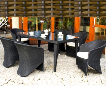 Groupdeal - 7 delige tuin- en eetset model Exclusive Groupdeal - 7 delige tuin- en eetset model Exclusive
