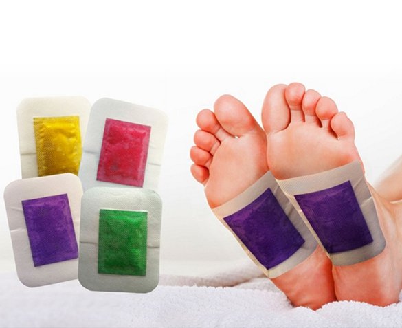 Groupdeal - 8-Pack Detox Voetpleisters Groupdeal - 8-Pack Detox Voetpleisters