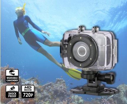 Groupdeal - Actiecamera met waterdichte behuizing! Maakt prachtige HD beelden Groupdeal - Actiecamera met waterdichte behuizing! Maakt prachtige HD beelden