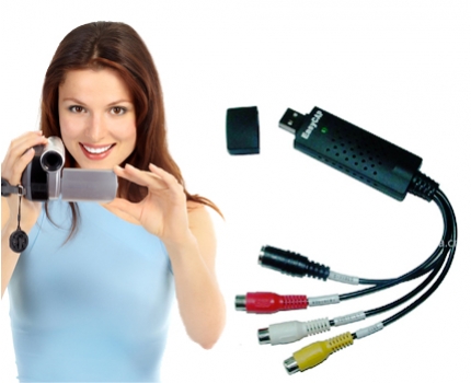 Groupdeal - Adapter om analoge video digitaal te maken Groupdeal - Adapter om analoge video digitaal te maken