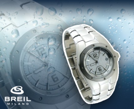 Groupdeal - Adembenemend unisex horloge van Breil met Quartz uurwerk!