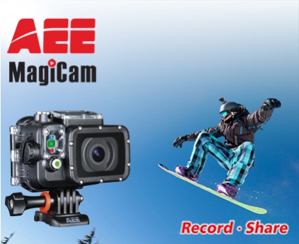 Groupdeal - AEE Actiecamera; Professioneel, zeer compleet en met top-specificaties!