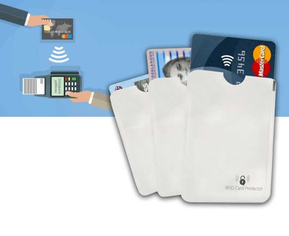 Groupdeal - Anti Skim Beschermhoesjes Groupdeal - Anti Skim Beschermhoesjes