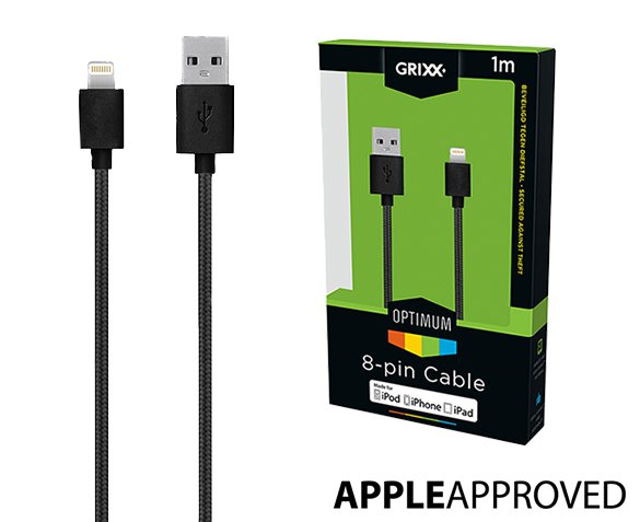 Groupdeal - Apple Approved Lightning Kabel Groupdeal - Apple Approved Lightning Kabel