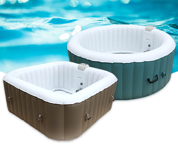 Groupdeal - AquaMax Opblaasbare Jacuzzi Groupdeal - AquaMax Opblaasbare Jacuzzi