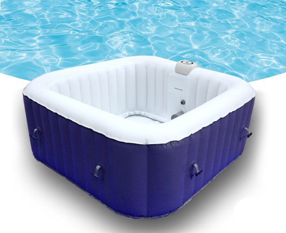 Groupdeal - AquaParx Spa Jacuzzi AP600 Blue Edition