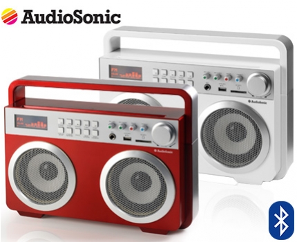 Groupdeal - AudioSonic Radio/CD-speler met dockingstation Groupdeal - AudioSonic Radio/CD-speler met dockingstation