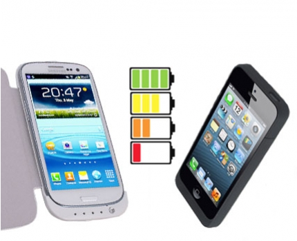 Groupdeal - Battery Cases geschikt voor iPhone en Samsung Groupdeal - Battery Cases geschikt voor iPhone en Samsung