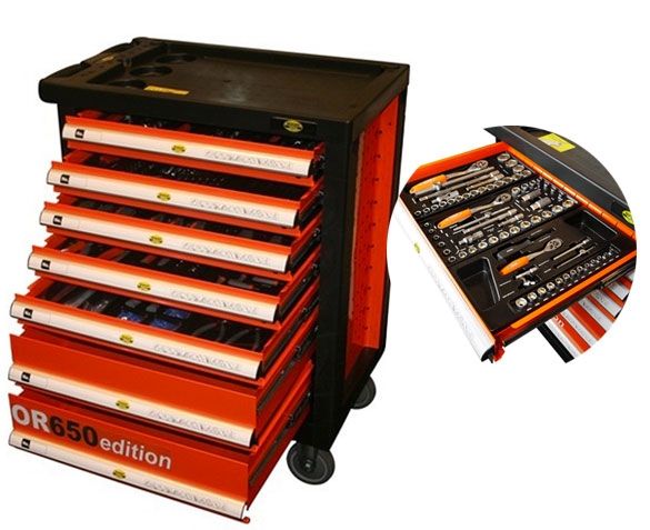 Groupdeal - Benson Gereedschapswagen 650-delig Groupdeal - Benson Gereedschapswagen 650-delig