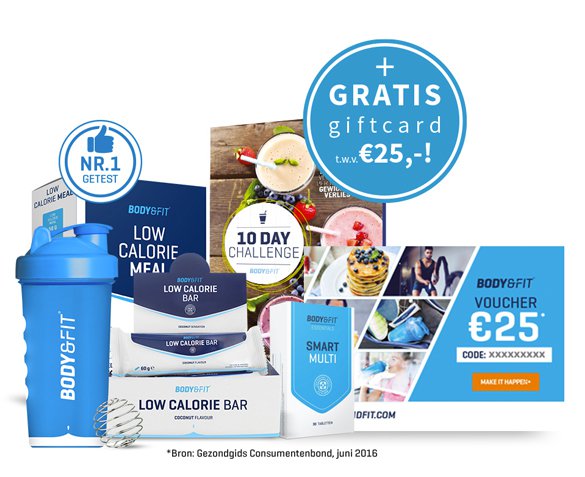 Groupdeal - Body & Fit Afslankpakket Groupdeal - Body & Fit Afslankpakket