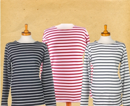 Groupdeal - Bretonse shirts met hippe strepen Groupdeal - Bretonse shirts met hippe strepen