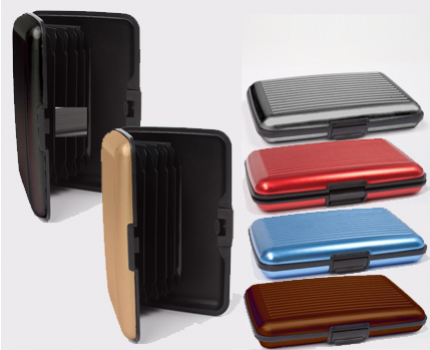 Groupdeal - Card-Guard Aluminium portemonnee! Groupdeal - Card-Guard Aluminium portemonnee!