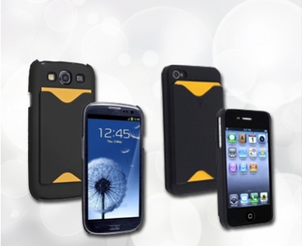 Groupdeal - Case waar je pasjes ook in kunnen voor je Samsung of iPhone Groupdeal - Case waar je pasjes ook in kunnen voor je Samsung of iPhone