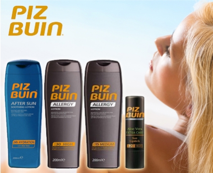 Groupdeal - Compleet zonnebrandpakket van Piz Buin incl after sun! Groupdeal - Compleet zonnebrandpakket van Piz Buin incl after sun!