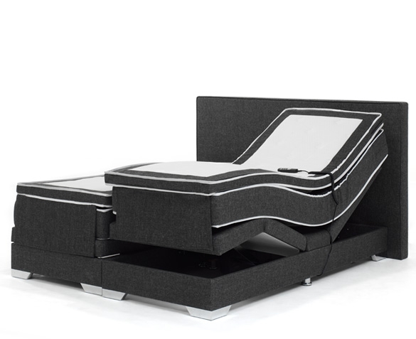 Groupdeal - Complete elektrisch verstelbare Boxspring combinatie Lidingö Groupdeal - Complete elektrisch verstelbare Boxspring combinatie Lidingö