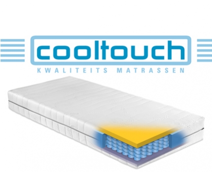 Groupdeal - Cooltouch Pocketveer NASA traagschuim matrassen met 7 comfortzones. Inclusief verzending!