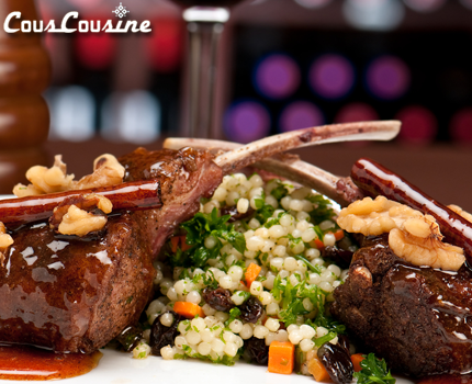 Groupdeal - CousCuisineTwee hoofdgerechten en 2 aperitieven Groupdeal - CousCuisineTwee hoofdgerechten en 2 aperitieven