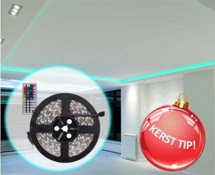 Groupdeal - Creëer sfeer met deze 5m LED lichtstrip! Groupdeal - Creëer sfeer met deze 5m LED lichtstrip!