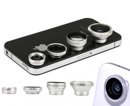 Groupdeal - De 4-in-1 lens voor je smartphone Groupdeal - De 4-in-1 lens voor je smartphone