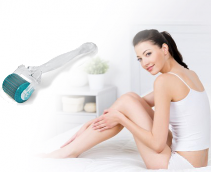 Groupdeal - De Meso Roller verlost je van al je dermatologische ongemakken! Snel en gemakkelijk van je huidverslapping, rimpels, littekens, striae, acné en cellulitis af