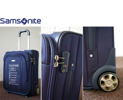 Groupdeal - De perfecte oplossing voor de veeleisende reiziger: de blauwe Samsonite X'Blade Upright 50! Groupdeal - De perfecte oplossing voor de veeleisende reiziger: de blauwe Samsonite X'Blade Upright 50!
