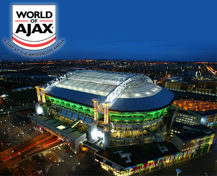 Groupdeal - De World of Ajax inlooptour inclusief ArenA gadget! Groupdeal - De World of Ajax inlooptour inclusief ArenA gadget!