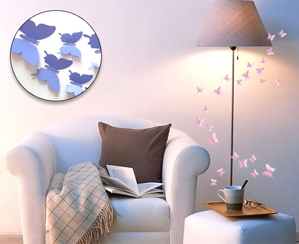 Groupdeal - Decoratie Muur Vlinders Groupdeal - Decoratie Muur Vlinders