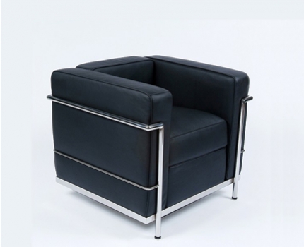 Groupdeal - Design fauteuil; Charles Le Corbusier LC2 ontwerp Groupdeal - Design fauteuil; Charles Le Corbusier LC2 ontwerp