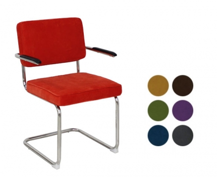 Groupdeal - Design Ribstoel met of zonder armleuning
