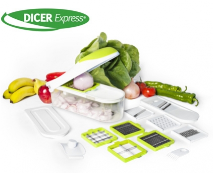 Groupdeal - Dicer Express! De ideale keukenhulp Groupdeal - Dicer Express! De ideale keukenhulp