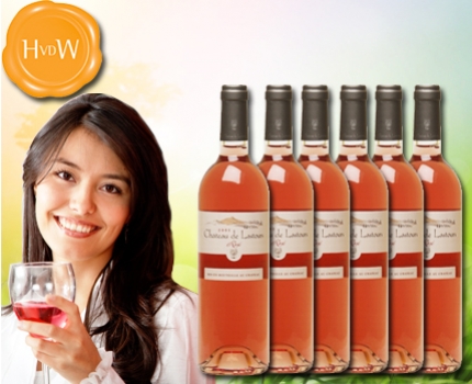 Groupdeal - Doosje van 6 flessen top-rosé! Groupdeal - Doosje van 6 flessen top-rosé!