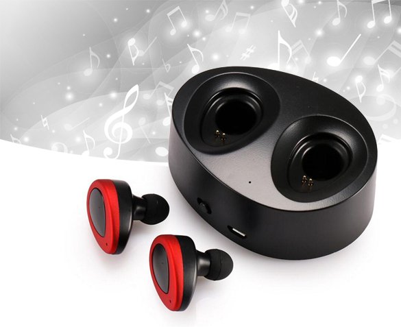 Groupdeal - Draadloze In-Ear Oordopjes Groupdeal - Draadloze In-Ear Oordopjes