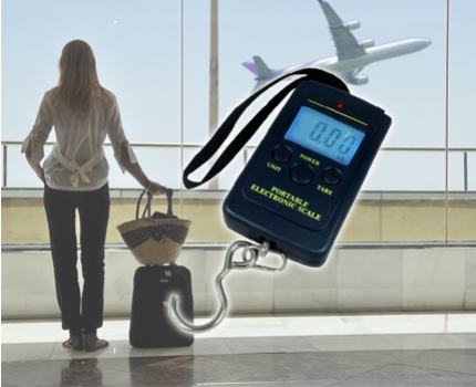 Groupdeal - Draagbare bagageweegschaal: Nooit meer een koffer met overgewicht! Groupdeal - Draagbare bagageweegschaal: Nooit meer een koffer met overgewicht!
