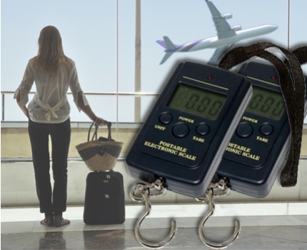 Groupdeal - Draagbare bagageweegschalen: Nooit meer een koffer met overgewicht! Groupdeal - Draagbare bagageweegschalen: Nooit meer een koffer met overgewicht!