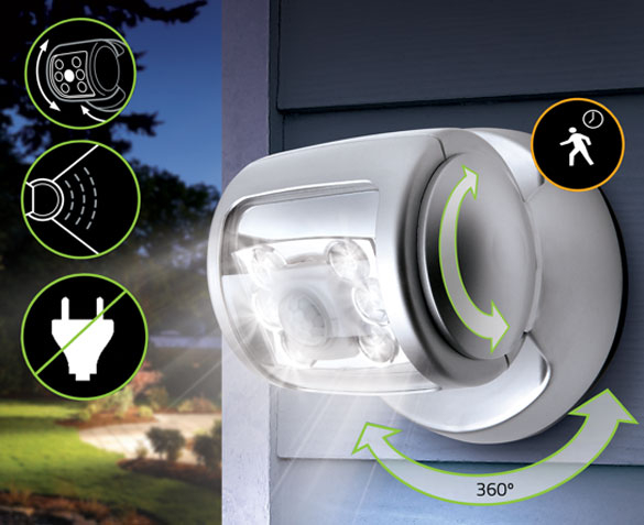 Groupdeal - Draaibare LED Buitenlamp Groupdeal - Draaibare LED Buitenlamp