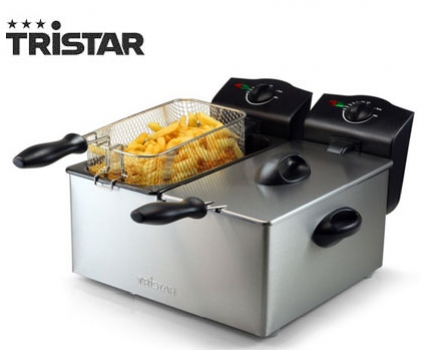Groupdeal - Dubbele Tristar friteuse Groupdeal - Dubbele Tristar friteuse
