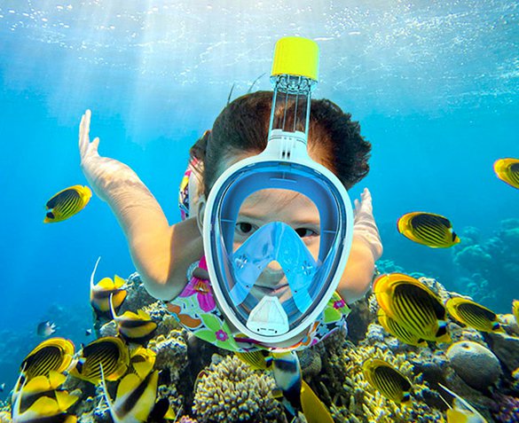 Groupdeal - Easybreath Snorkelmasker Groupdeal - Easybreath Snorkelmasker