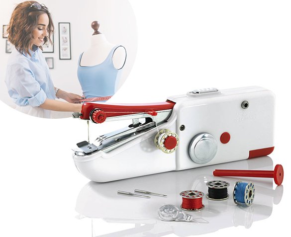 Groupdeal - Easymaxx Mini Naaimachine Groupdeal - Easymaxx Mini Naaimachine